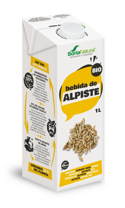 Sorianatural- Llet d'escaiola bio (alpiste)