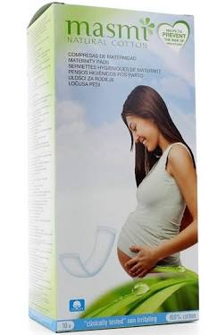 Masmi compreses maternitt 10 ud 100% cotó