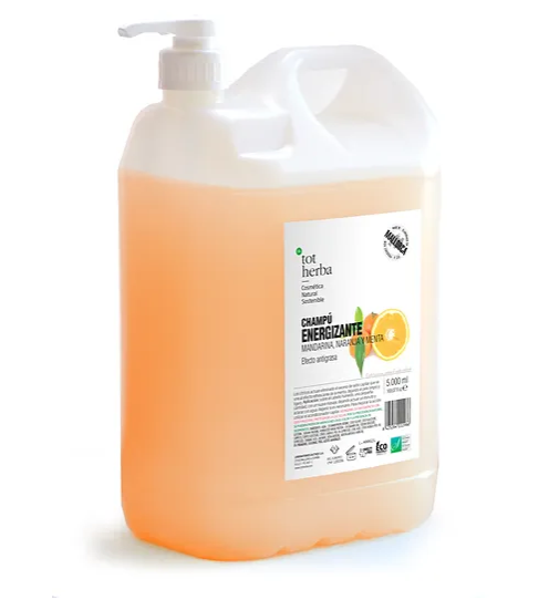 Xampú taronja, mandarina i menta 5 l - TH