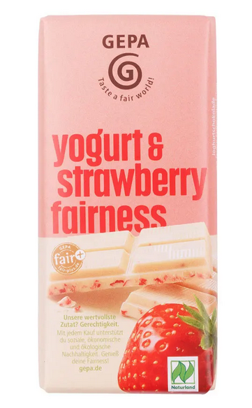Mini rajola xoco blanca iogurt fraula Bio 40 gr