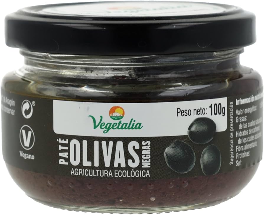 Vegetalia - paté olivada negre 100 g