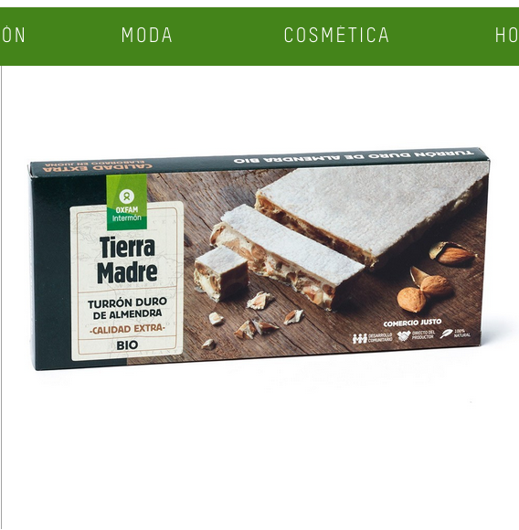 Tierra Madre - Torró fort ametlles 200 g