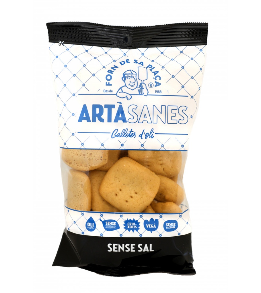 Artàsanes - Galetes d'oli sense sal