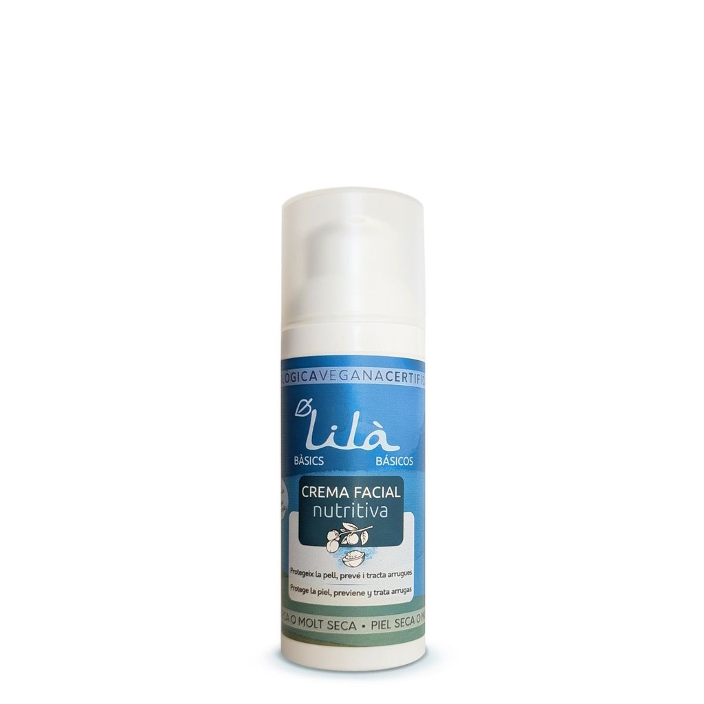 Lilà- Crema nutritiva facial bàsics 50 ml