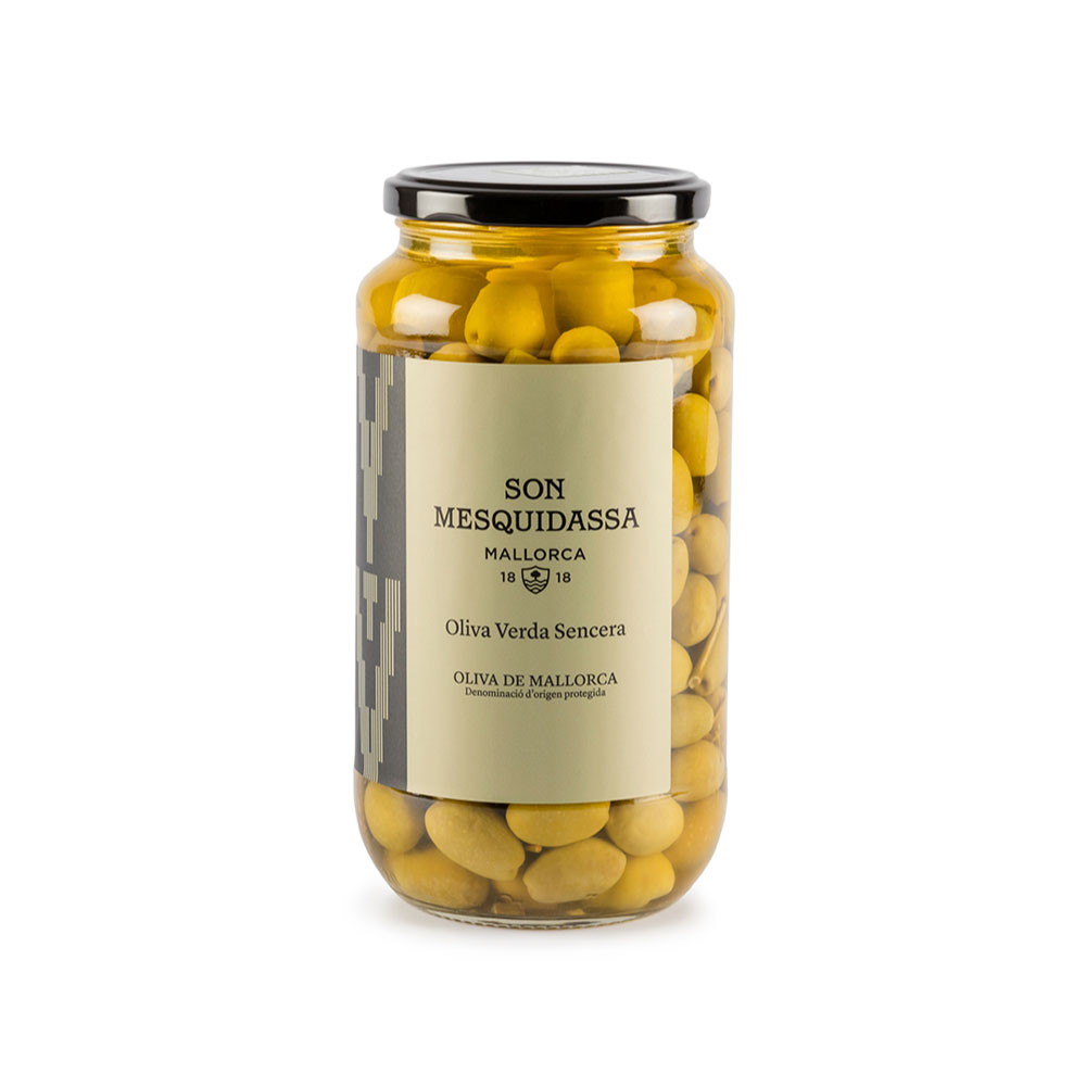 Mesquidassa - Olives verdes senceres 550 gr