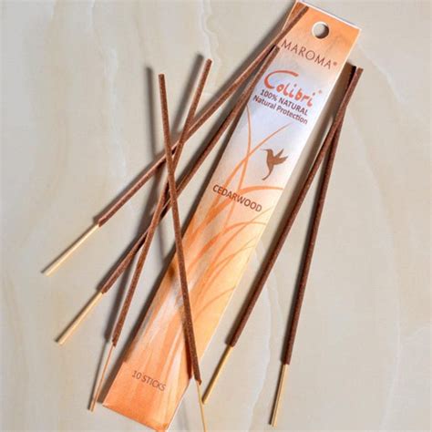 Encens anti mosquits aroma cedre