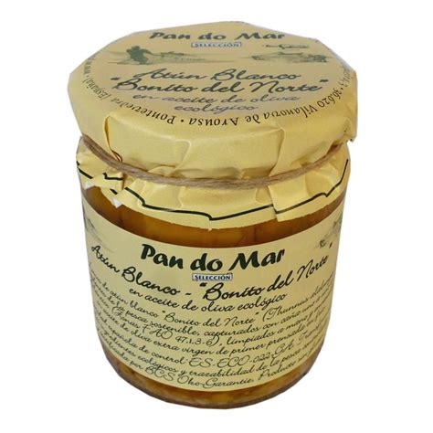 Pan do mar - Lloms de tonyina del nord 220g