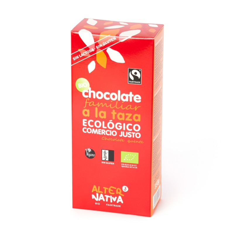 Xocolata a la tassa bio 350g