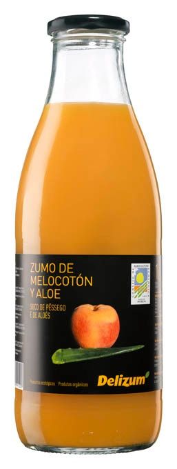 Delizum - Suc melicotó i raïm 1l