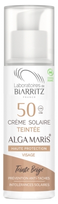 BIARRITZ Crema solar facial beige SPF50-50 ml (còpia)