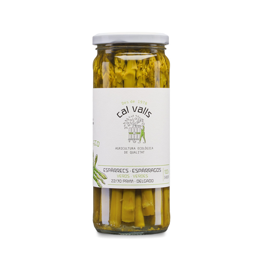 Cal Valls - Espàrrecs verds 420g