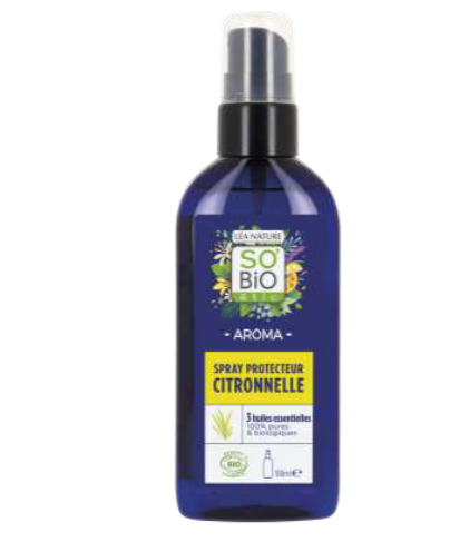 Esprai citronella, gerani i eucaliptus 100 ml - SOBIO