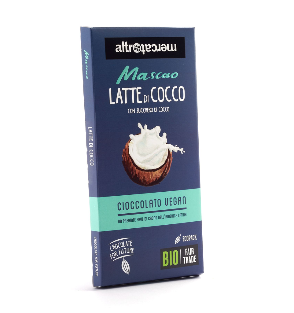Xocolata VEGANA amb coco 80 g