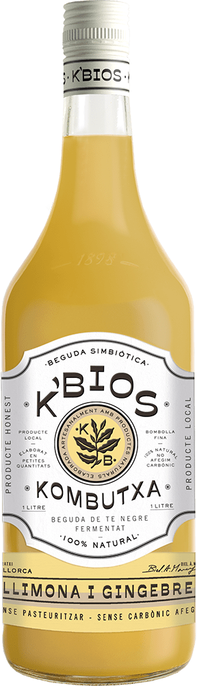 K-BIOS - Kombutxa Llimona i Gingebre 1 L
