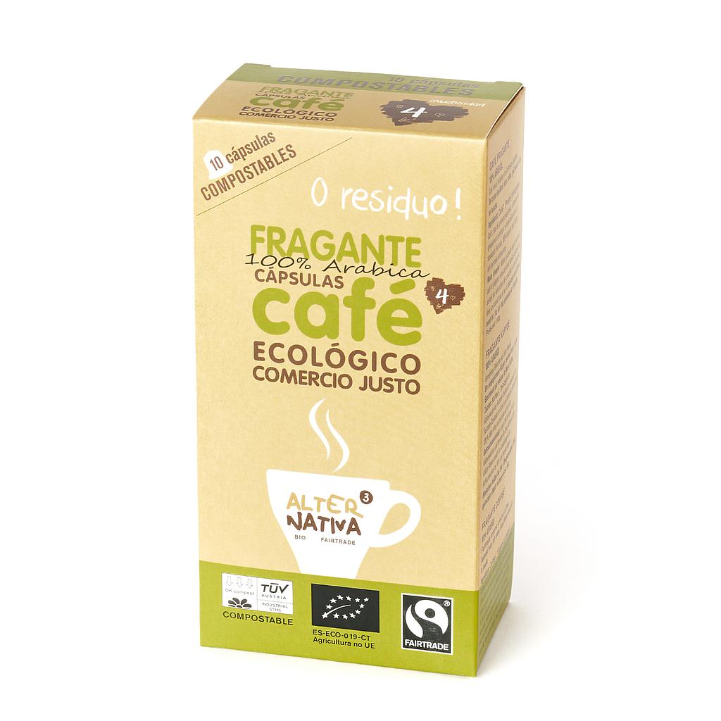 Cafè capsules compostables FRAGANTE 10 unitats -  A3
