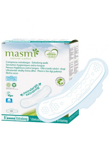 Masmi Compreses ales extra llarga 8 u