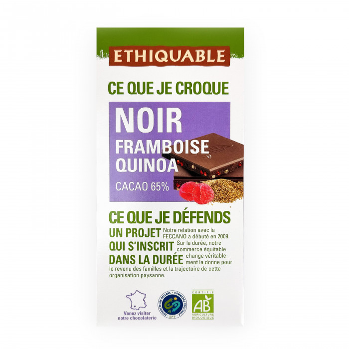 Xocolata negra amb gerds i quinoa 100 g
