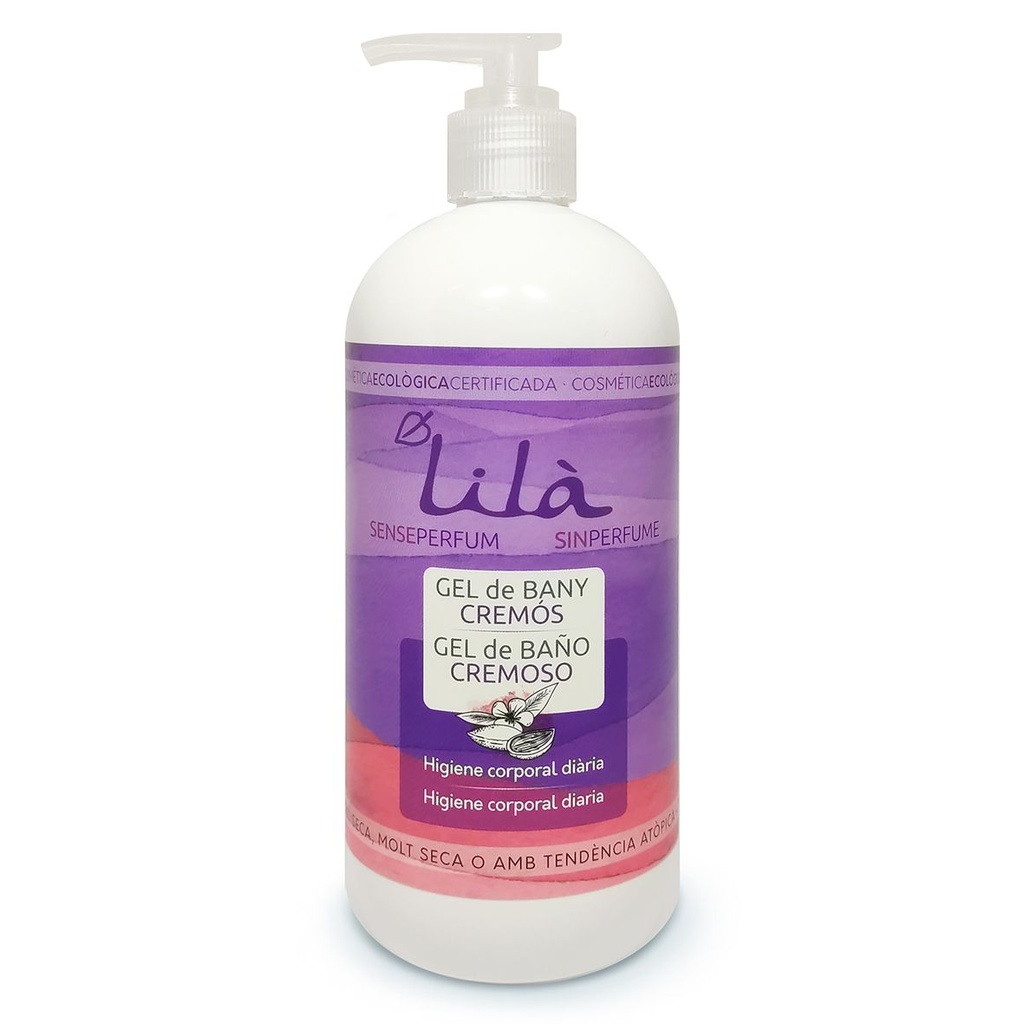 Lilà- Gel de bany cremòs 500 ml