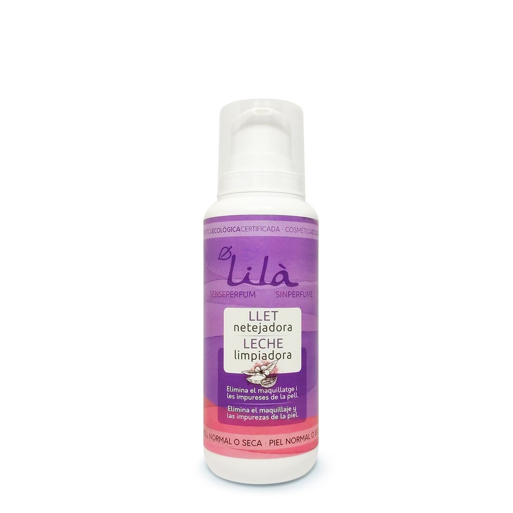 Lilà- Llet netejadora facial s/p 200 ml
