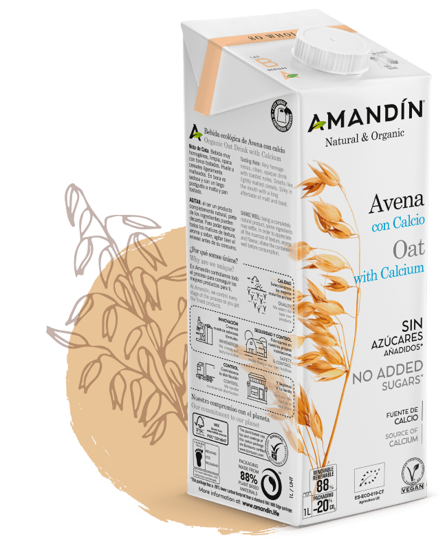 Amandin - Beguda civada s/gluten 1l