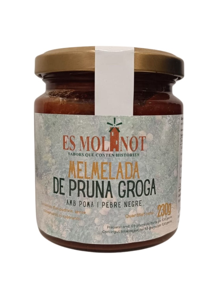 Melmelada de pruna groga NO ECO 230g