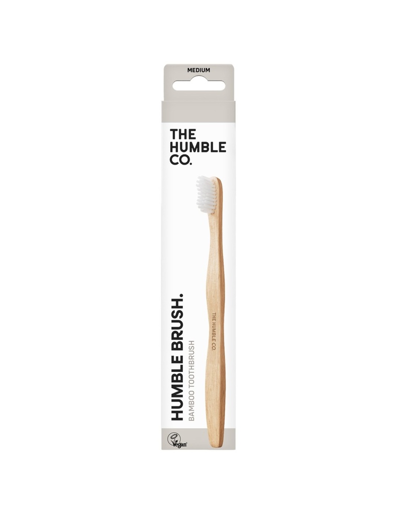 Raspall bambú adults blanc - Humble