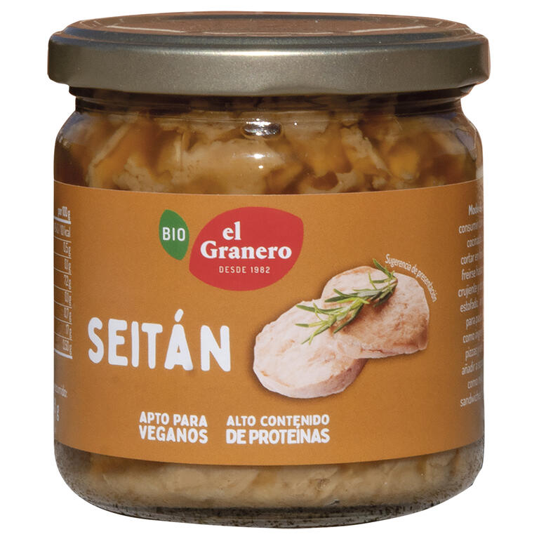 Seitan en conserva El Granero bio 385 g