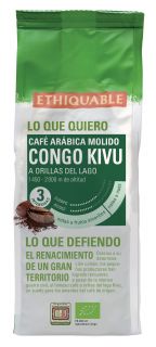 Cafè prèmium Congo Kivu Bio molt 250 g