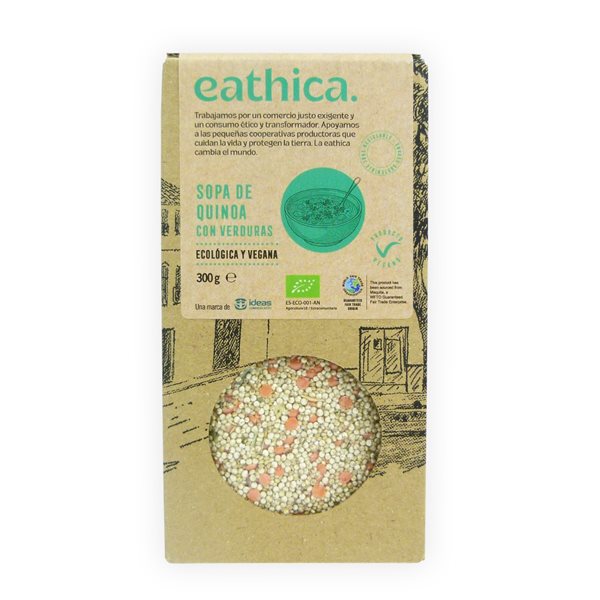 Sopa de quinoa amb vegetals 300 g