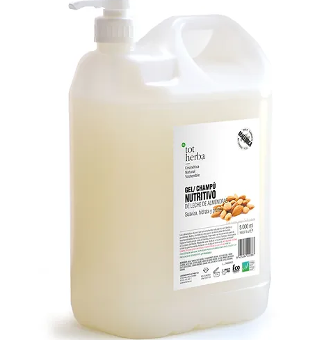 Gel/xampú nutritiu de llet d'ametlla 5 l - TH