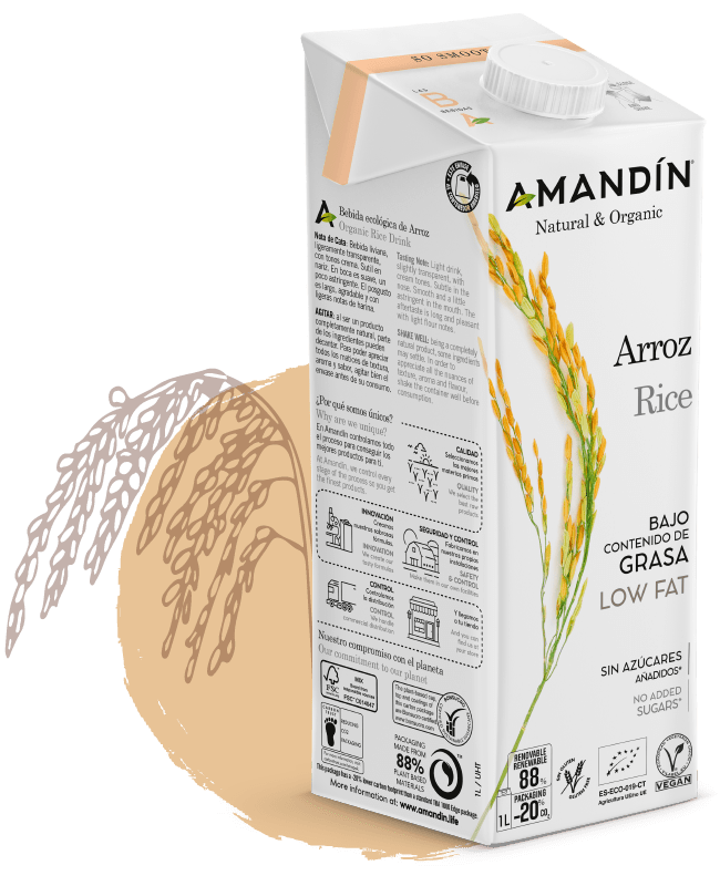 Amandin - Beguda arròs 1l