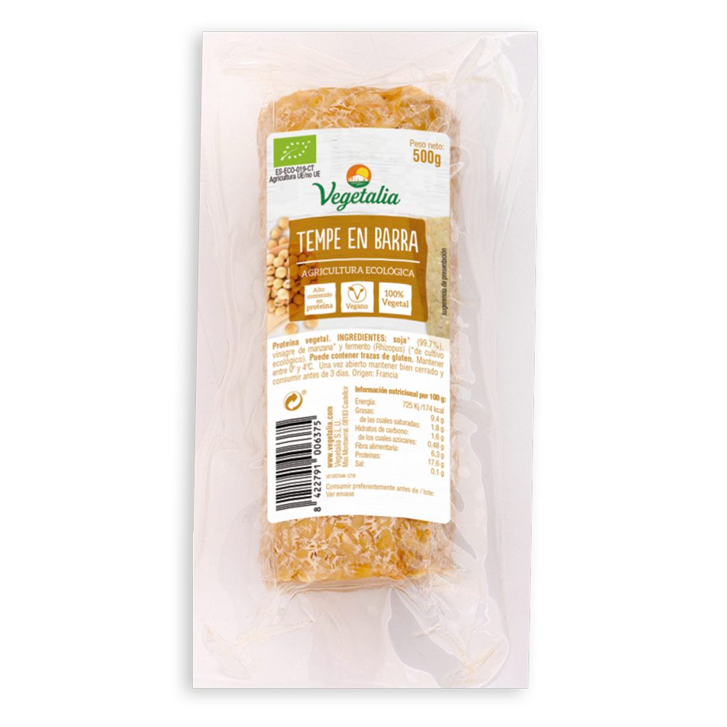 VG Tempeh a l'engròs barra 500g