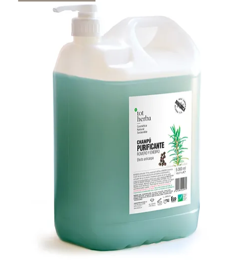 Tot herba - Xampú romaní i ginebre 5L 