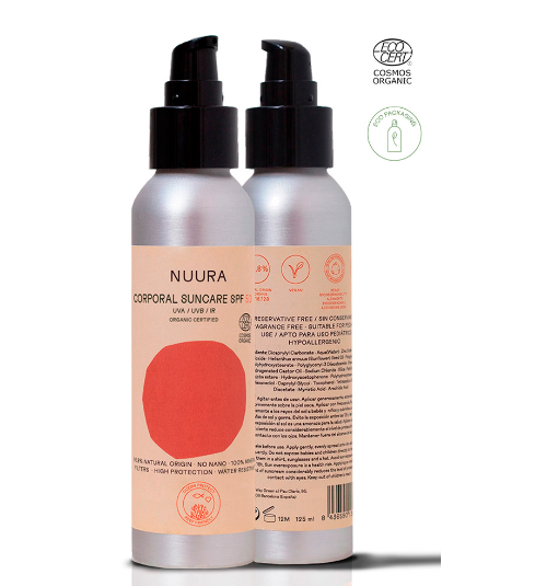 NUURA Emulsió fluida corporal solar