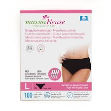 Masmi bragueta menstrual organic Talla L