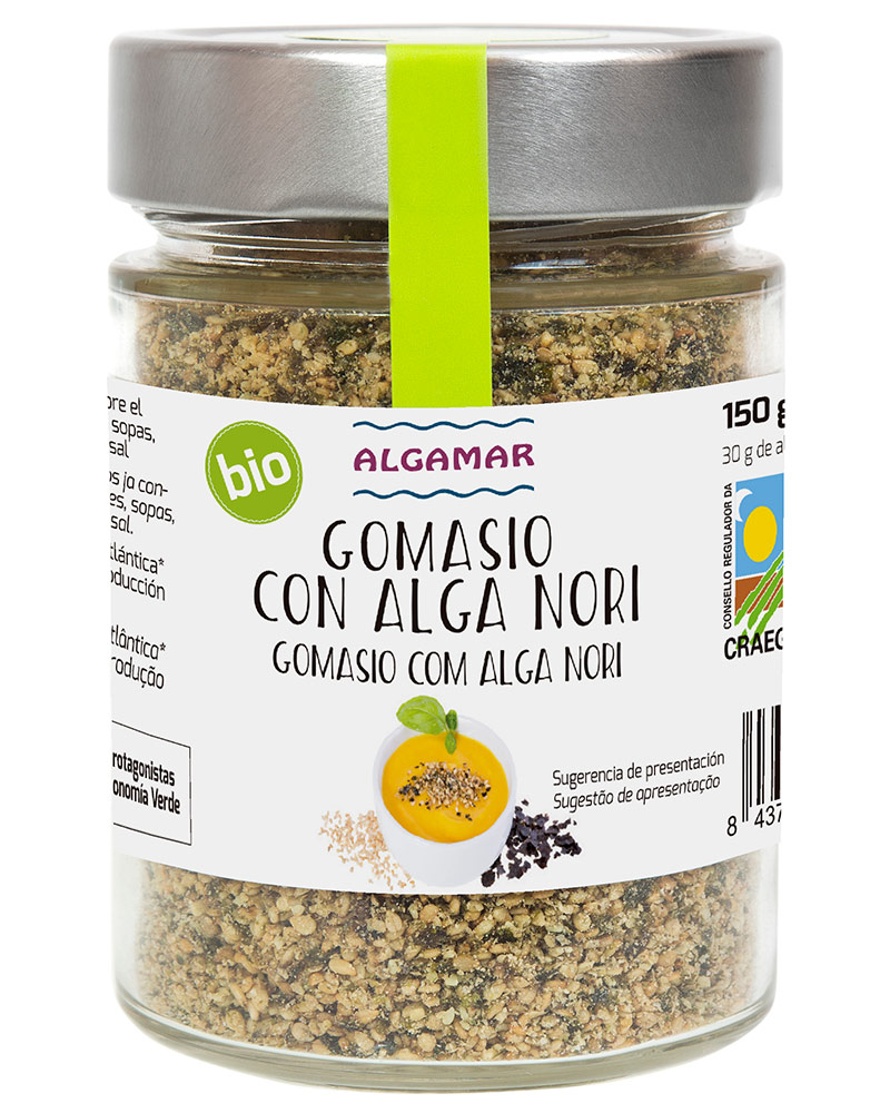 Algamar - Gomasi amb algues nori 150 gr