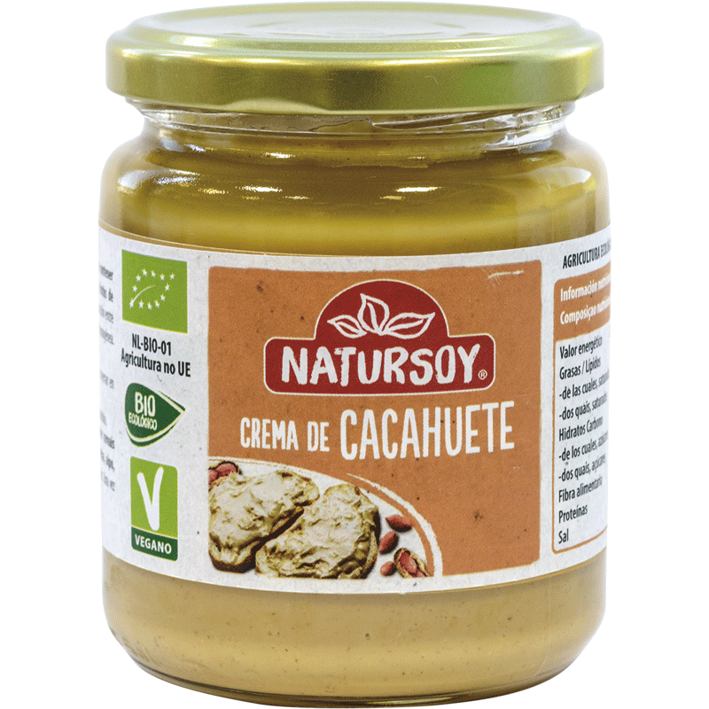 Natursoy- crema cacauet sense sal