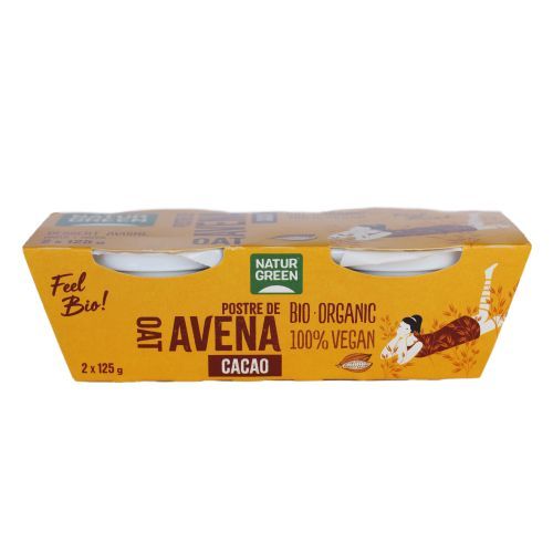 Naturgreen - postres de civada i cacau