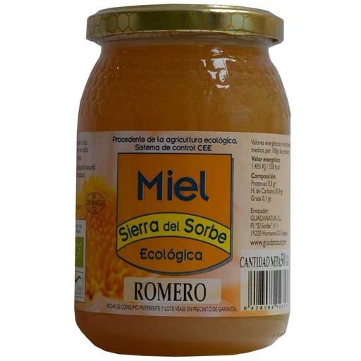 MEL ECO Sierra del Sorbe - Mel Romaní 500 g