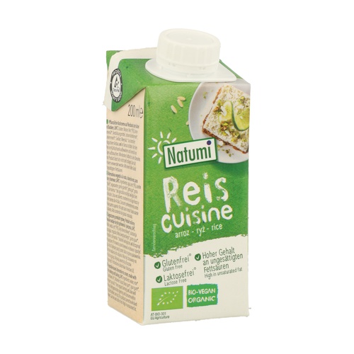 Natursoy - crema d'arròs per cuinar 3x200ml (còpia)