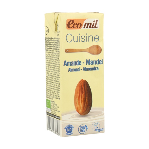 Ecomil - crema d´ametlla per cuinar 200 ml