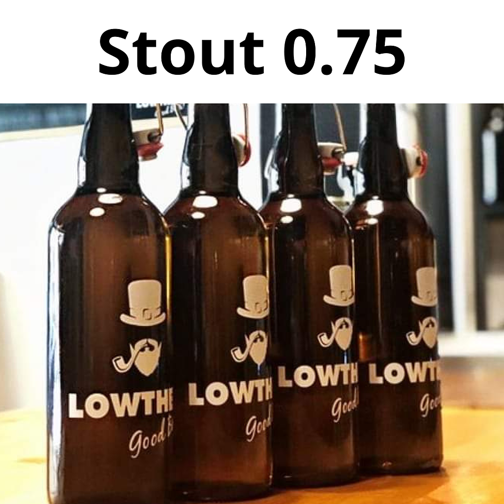 Lowther Stout 0,75 l Botella Retornable
