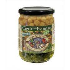 Hort del silenci- ciurons amb espinacs 435 gr