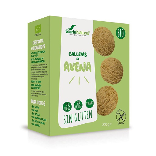 Sorianatural- galetes de civada sense glúten 200g