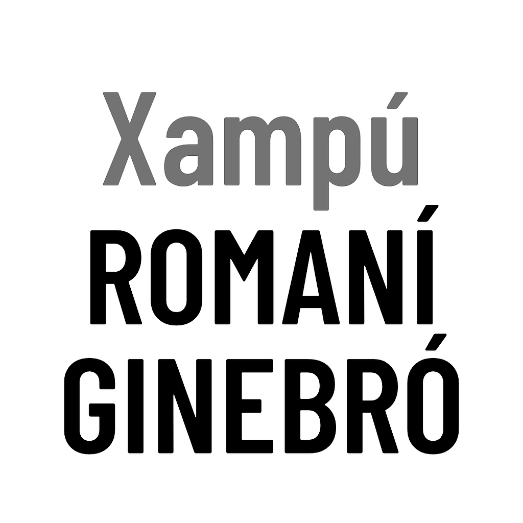 Xampú romaní i ginebró GRANEL TOT HERBA