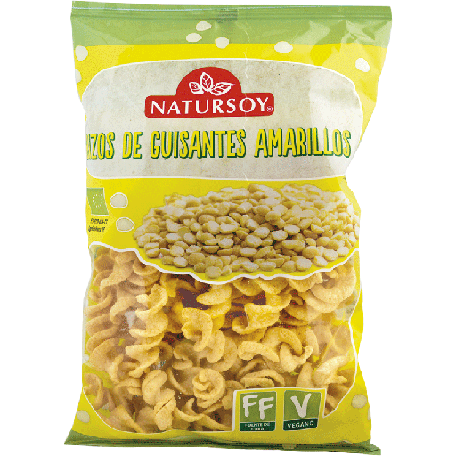 Natursoy - espirals de pèsols grocs