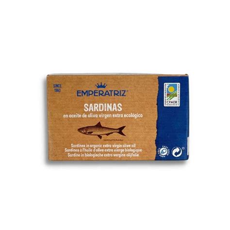 Cons. Emperatriz-Sardina Oli Oliv 115 g