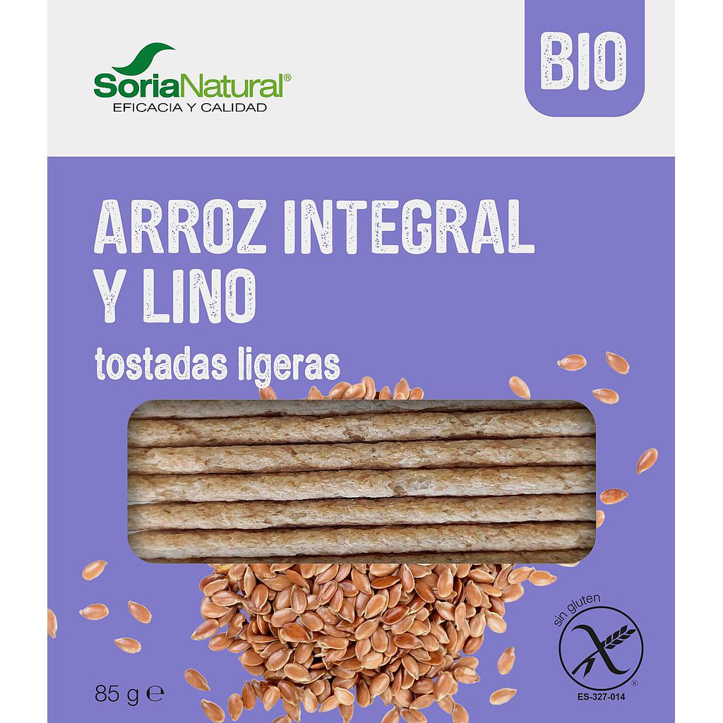 SoriaNatural- Torrades arròs i lli BIO