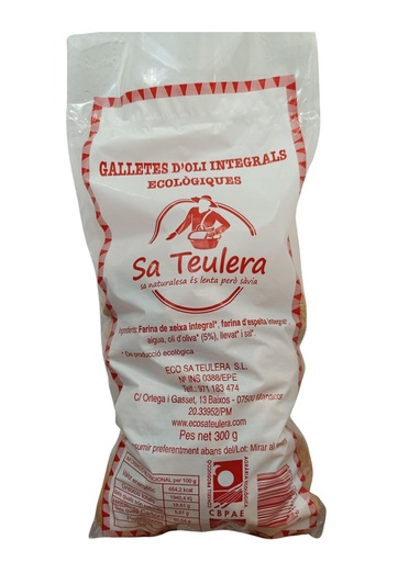 Galetes d'oli integrals ECO 300 g - Sa Teulera