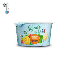 Sojade- Iogurt mango i melicotó 150 gr